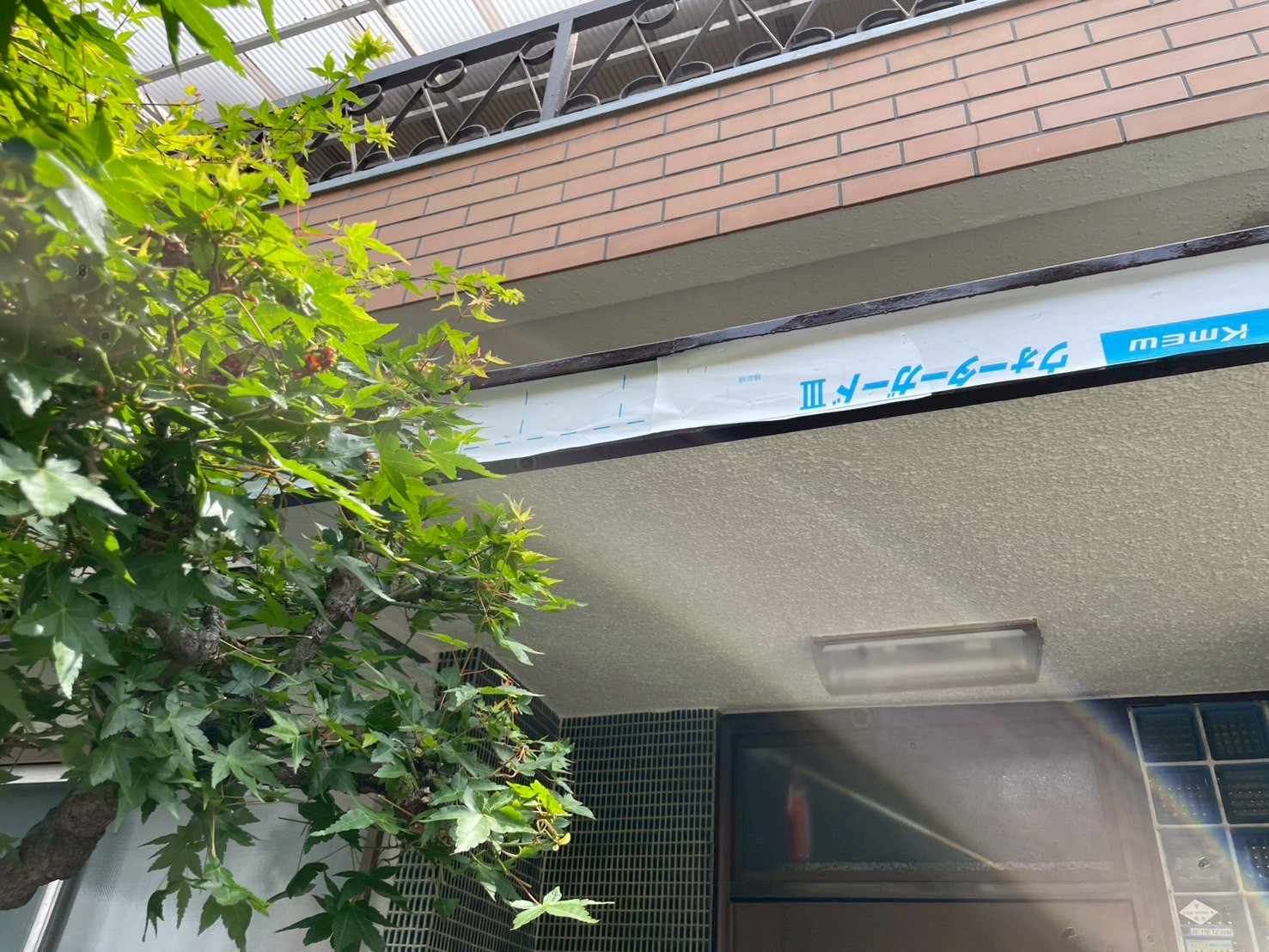 庇木部板金工事